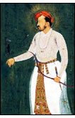 Emperor Jahangir with Bow and Arrow