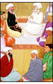 Dara Shikoh with Mian Mir and Mulla Shah